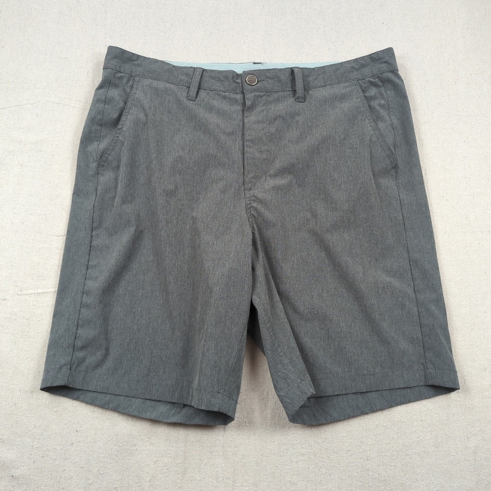Free Fly Shorts Mens 36 Gray Performance Hybrid Stretch Golf